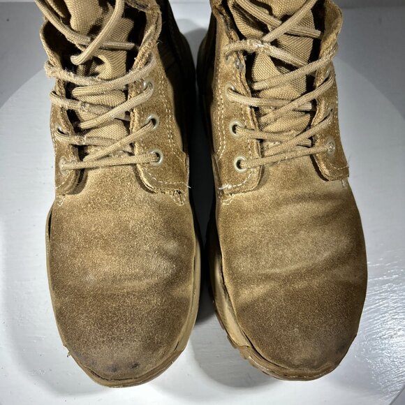 Belleville Desert Tan Military Combat Boots Boys Size 4 R C320 VIBRAM Army Shoes - Picture 4 of 10